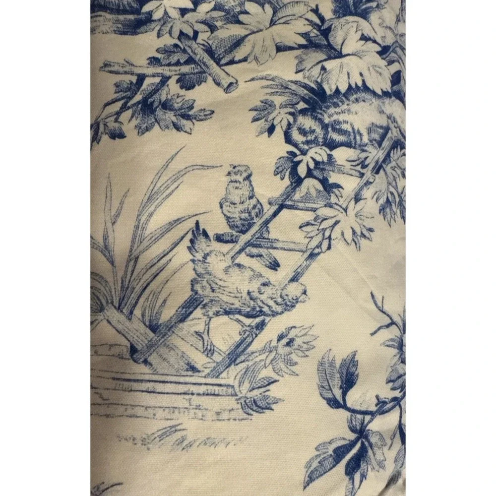 Set Of 3 Valance Curtains Curtains Classic Toile De Jouy French Countryside Euro